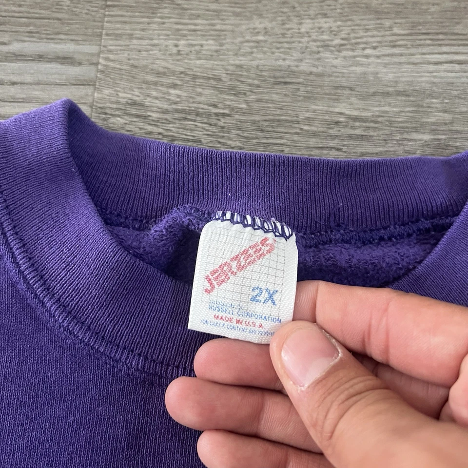 Vintage 90s Looney Tunes Bugs Bunny Sweatshirt Mens Extra Large Cartoon Movie - Image 3 of 4