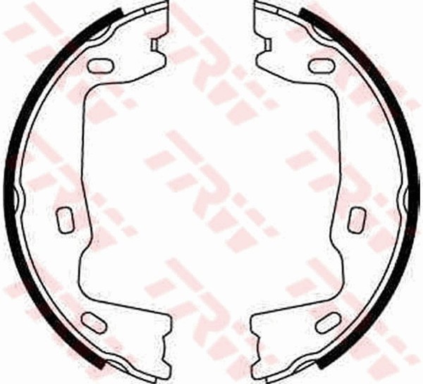 Bremsbackensatz Feststellbremse TRW GS8223 FüR Vectra Opel Omega Saab Astra V87-image