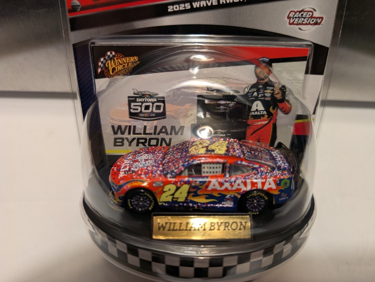 William Byron #24 Daytona Win 2025 Wave RW01 Winners Circle 1:64
