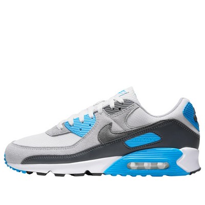 Nike Air Max 90 Sneaker Herren Weiß Blau EU 41 / US 8 NEU OVP
