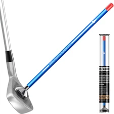 Golf Magnetic Alignment Rods,Golf Club Alignment Sticks,Magnetic Swing Training 