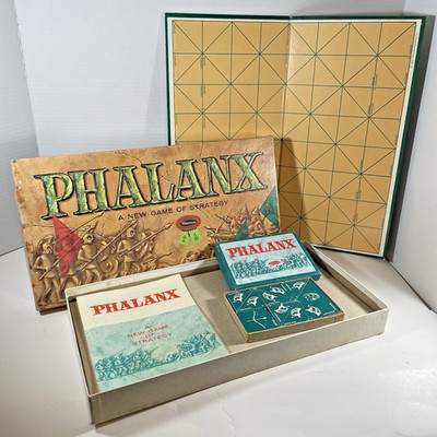 1964 Phalanx Family Board Game COMPLETE Whitman 4718 Strategy Skill Vintage USA