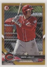 2018 Bowman Prospects Gold 47/50 Gavin LaValley #BP119 0bz