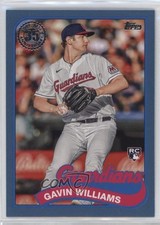 2024 Topps Series 1 1989 Topps Baseball Blue Gavin Williams #89B-8 16ut