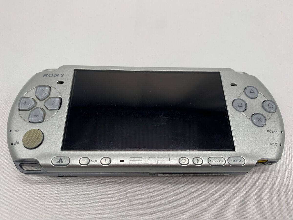 SONY PSP Playstation Portable Mystic Silver PSP-3000MS SONY PSP Playstation Portable Mystic Silver PSP-3000MS