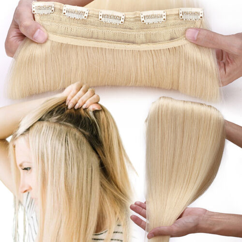 Extension Capelli Umani One Piece Clip In Remy 100% Mezza Testa Piena Balayage 100gr - Foto 4 di 43