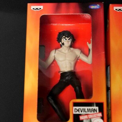 Devilman Figure Collection 2 Complete Set of 4 Manga & Anime Ver