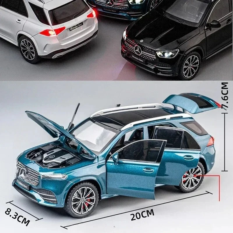 NEW 1:24 Mercedes Benz GLE 350 Alloy Diecast Model SUV Sports Car Kids Gift Toys - Image 4 of 4