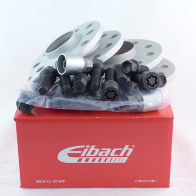 Eibach Spurverbreiterung VA+HA 40mm LK:100/4 MZ:57mm SI +Bolzen+Schloß SW