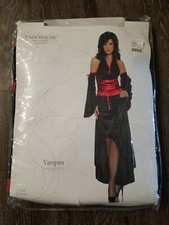 AA Adult Vampira Halloween Costume Size M