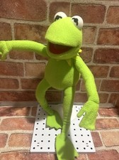 Rare Disney World Muppet Vision 3D Plush Kermit The Frog  13” Jim Henson