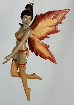 Elfen Fairy Diva Amy Brown Fairy Art Work Ornament in Poly Stone Mystical