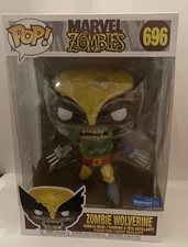 FUNKO POP MARVEL ZOMBIES, ZOMBIE WOLVERINE, WALMART, IN BOX, 10"