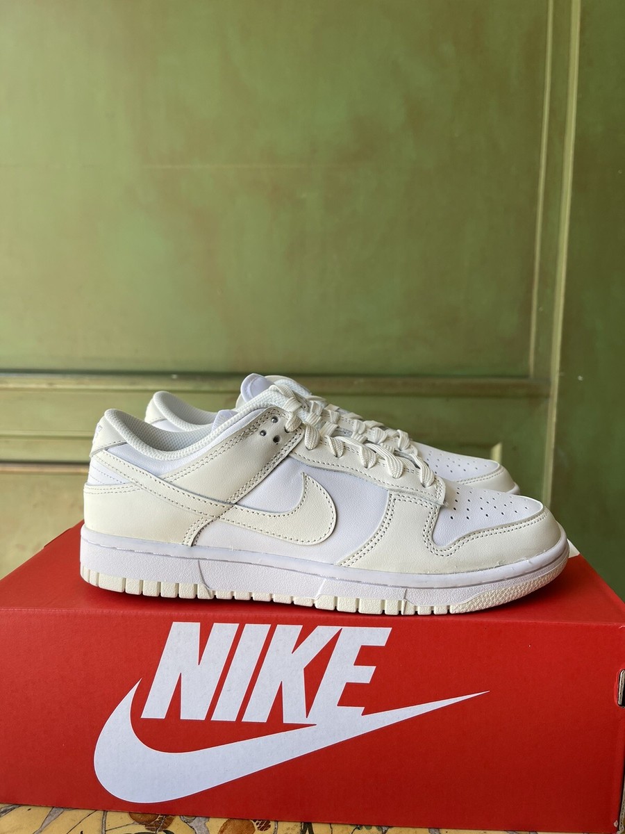 NEW Nike Dunk Low Retro Coconut Milk White Sail Women's Size 8