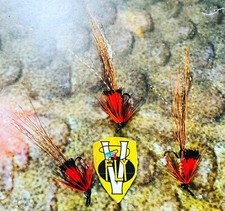 3 V Fly All Sizes Ultimate Signature Copper Ally's Shrimp Treble Salmon Flies