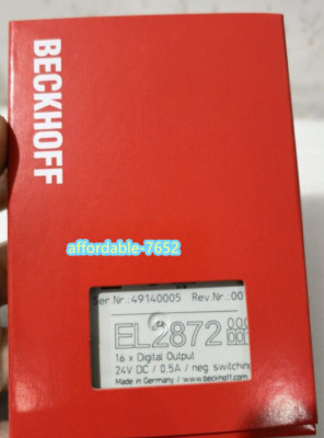 EL2872 BECKHOFF Modules Brand New By DHL or Fedex Fast Shipping