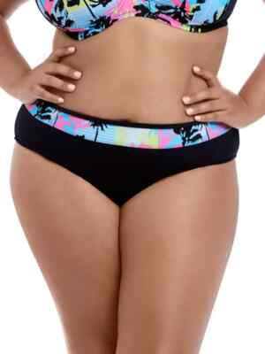 Elomi Bikini Slip Unterteil Übergröße UK 20 Malibu Days Schwimmen Bademode 7634