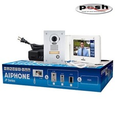 NEW - Aiphone JPS-4AEDF 7" TouchScreen Handset/Hands-Free 4 x 8 Color Video Set