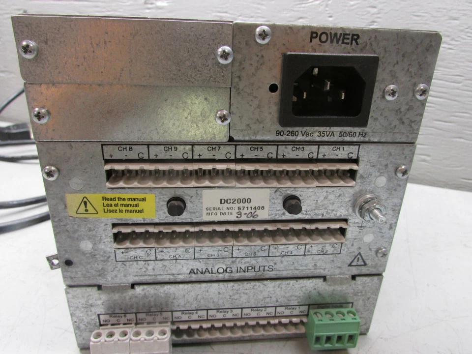 Monarch Instrument DC2M1-U12-1-1-0-1-0 Chart Recorder - Image 2 of 4