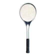 Vintage Head tennis racket Aluminum chrome silver