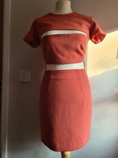 House of CB London Violeta Salmon Cut Out Mini Body Con Size S 8-10 BNWT