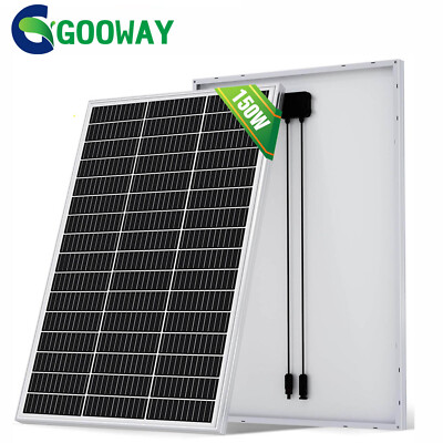 150W Watt Mono Solarpanel 12V Caravan Wohnmobil Off Gird Batterie Laden Motorboot