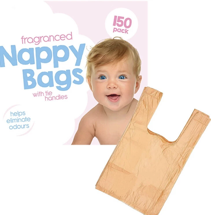 Disposable nappy bags top