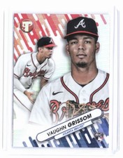 2023 Topps Pristine Fresh Faces FF-11 Vaughn Grissom Atlanta Braves RC