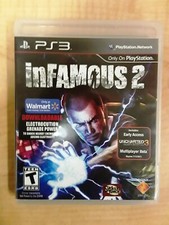 PLAYSTATION 3 PS3 INFAMOUS 2 SUCKERPUNCH W/ CASE NO CODES PREOWNED
