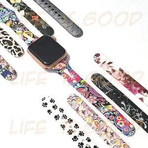 Soft Silicone Multicolor Band/Apple Watch Series 11, 10, 9, 8, 7, 6, 5, 4-1, SE