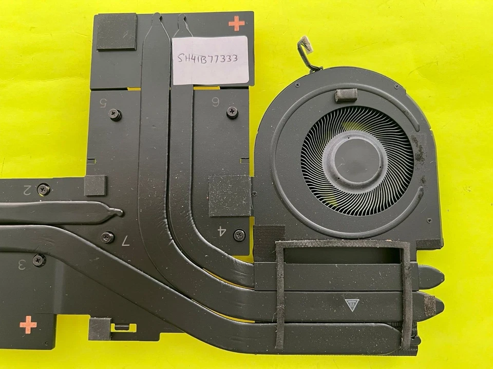 5H41B77333Thinkpad P16 CPU GPU Cooler fan with heatsink 5H41B77373 - Image 3 of 4