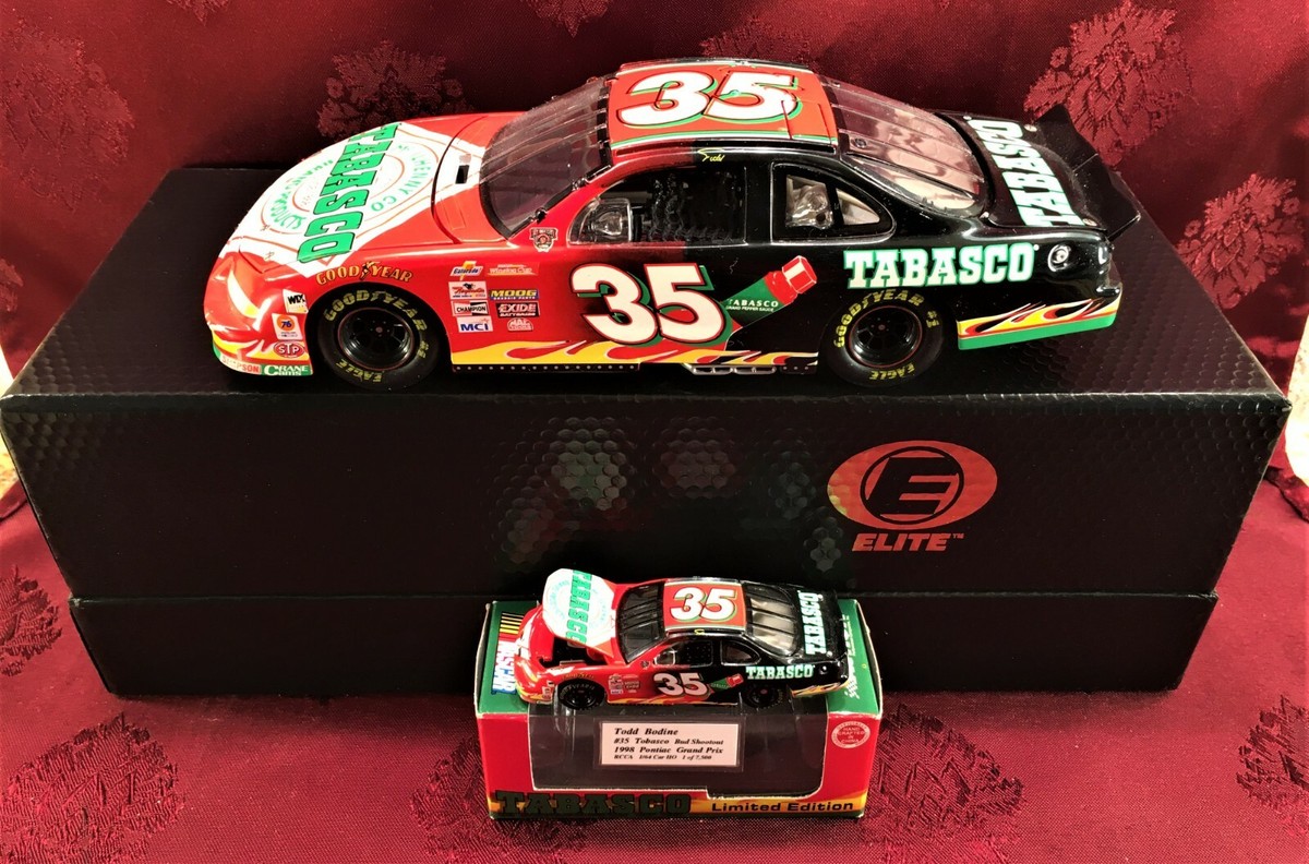 TODD BODINE #35 Tabasco Bud Shootout 98 1/24 RCCA ELITE 1/64 HO
