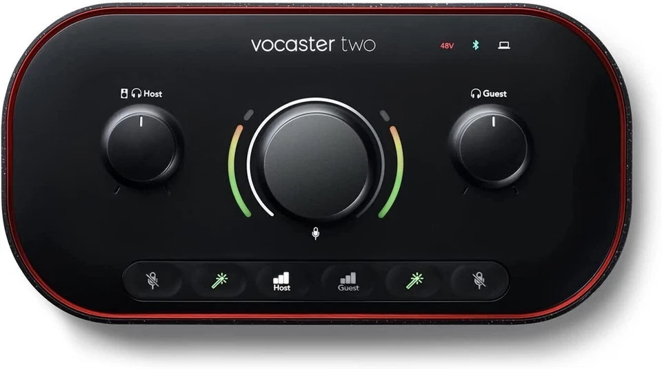 Focusrite Vocaster Two Podcast Audio Interface For Content Creators NEW with BOX - Image 2 of 4