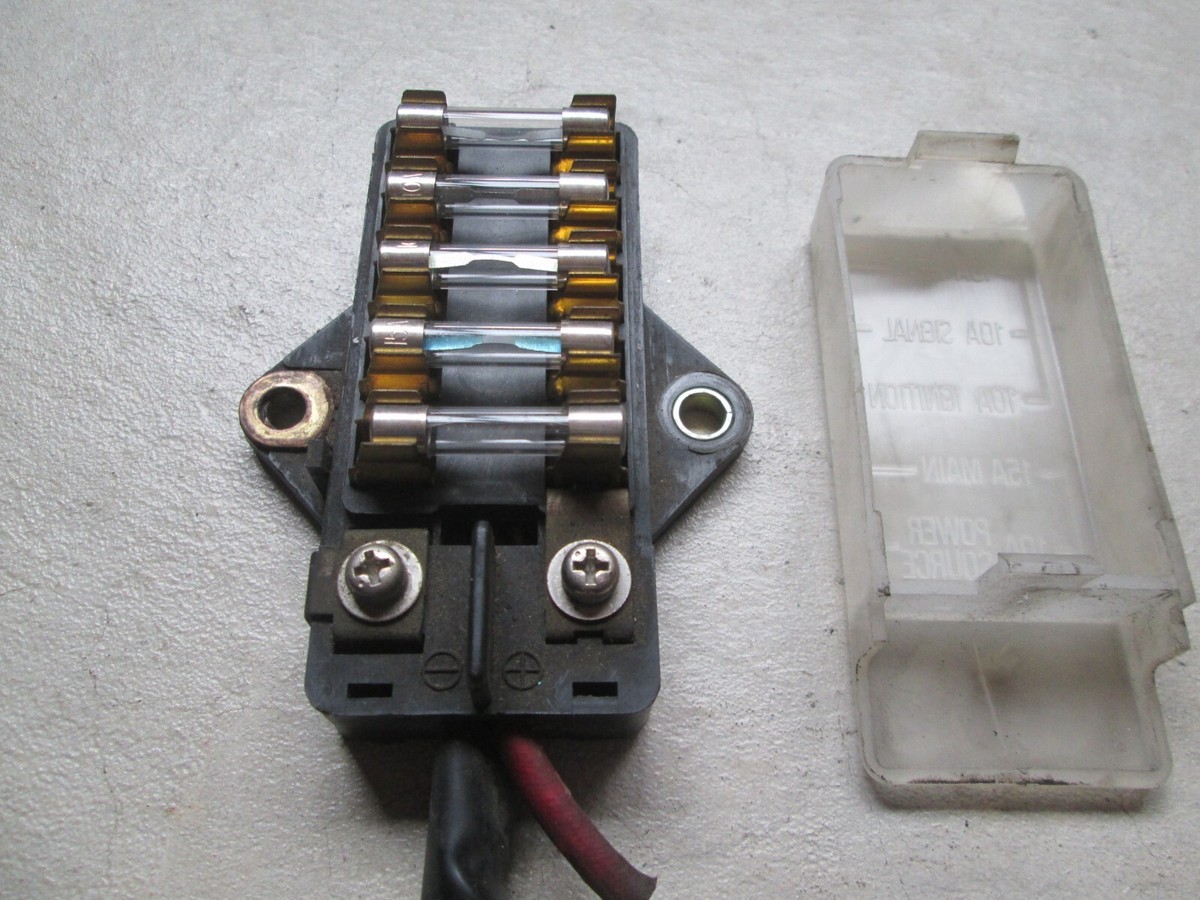 専用　1 1983 Suzuki GS650M Katana OEM Fuse Box Assembly 36740-34X00 GS650G