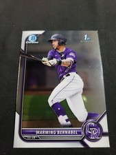 2022 Bowman Chrome WARMING BERNABEL Prospects Colorado Rockies Baseball #BCP46