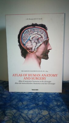 Atlas of human anatomy and surgery - dreisprachig - viele Abbildungen - 2 Bände 