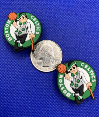 Boston Celtics Shoe Charm Set