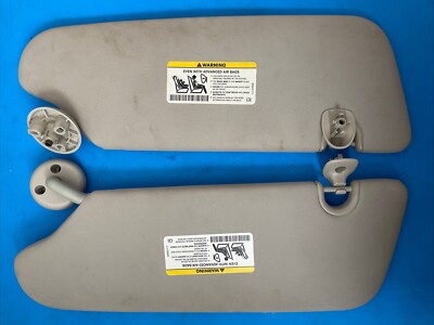 2008-2016 Dodge Caravan/Chrysler Town Country Sun Visor Gray OEM PARTS