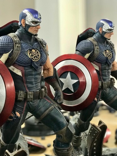 custom captain america action figure
