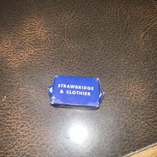 Vintage Early Advertising Sugar Cube Strawbridge & Clothier