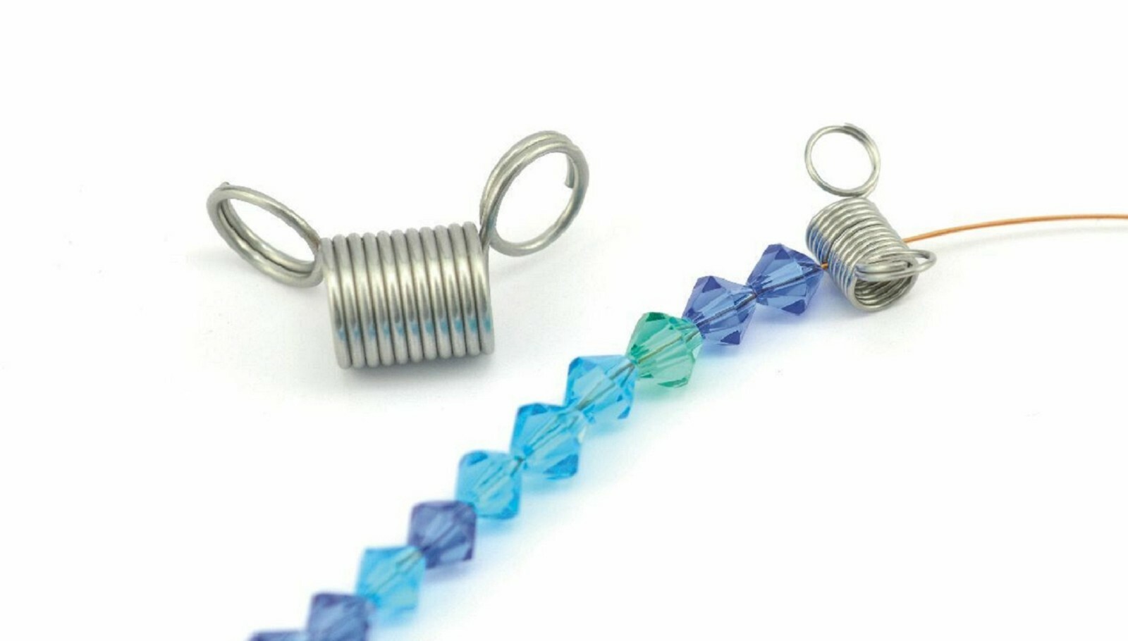 Beadalon Bead Stoppers prevent beads from falling off the end. Small 8