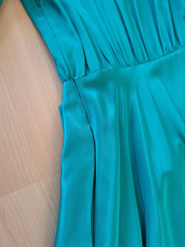 MAISON COMMON Seidenkleid smaragd Gr. 36/38 - Bild 5 von 8