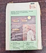Nelson Riddle  Americas Top Soloists , Brass - Reeds And Strings, 8 Track .
