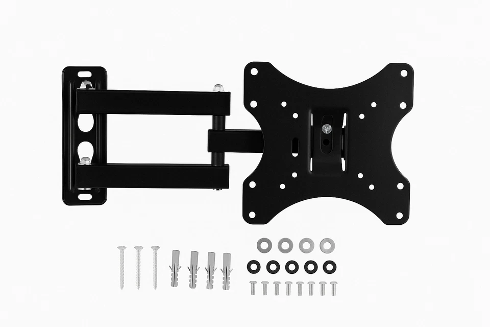 Staffa Supporto TV a Muro Universale Girevole 180 GRADI  14"-42" Fino a 35kg - Immagine 3 di 3