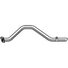 WALKER Abgasrohr Auspuff passend für KIA Sportage K00 2.0i 16V 4WD