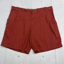 The Foundry Red Flat Front Cargo Shorts Mens Size 46 New