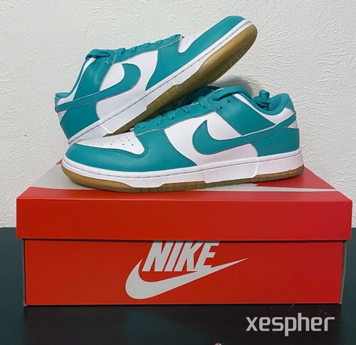 Nike Dunk Low Washed Teal Zeal White DV2190-100 Size 12W / 10.5M SHIPS NOW | eBay