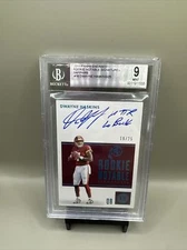 2019 Encased Dwayne Haskins RC /25 Ohio State Buckeyes inscription Go Bucks BGS9