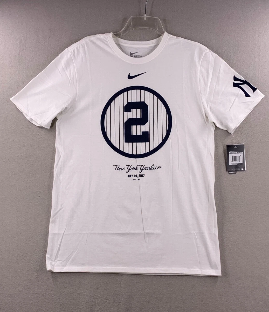 Derek Jeter New York Yankees Nike Monument Park T-Shirt Men's