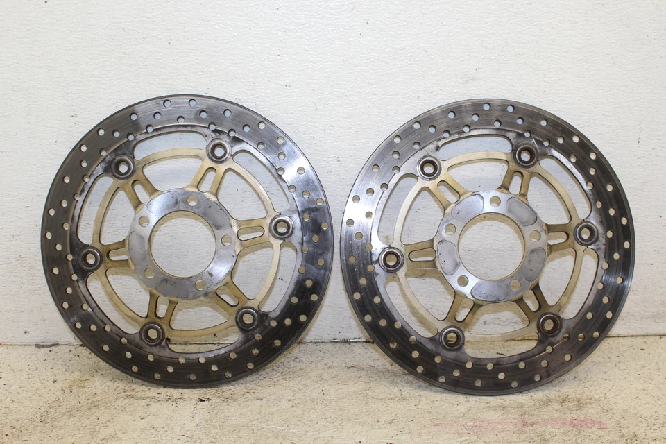 ОРИГИНАЛЬНЫЙ ПЕРЕДНИЙ ЛЕВЫЙ ПРАВЫЙ ТОРМОЗНОЙ ДИСК SUZUKI KATANA 600 750 SV650 SV650S C55D - Изображение 2 из 4